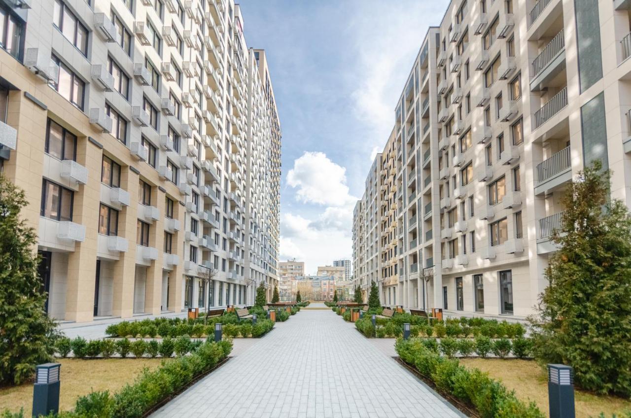 Petrovdom Apartments 12-131B In Rc "Yaroslaviv Grad", Bulvarno-Kudriavska 17B Kiew Exterior foto